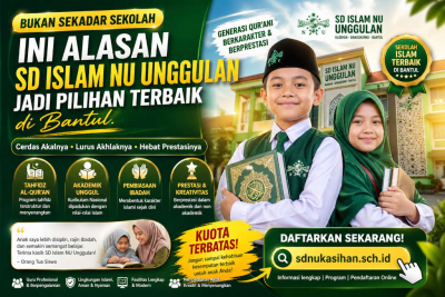 Bukan Sekadar Sekolah: Ini Alasan SD Islam NU Unggulan Jadi Pilihan Terbaik di Bantul