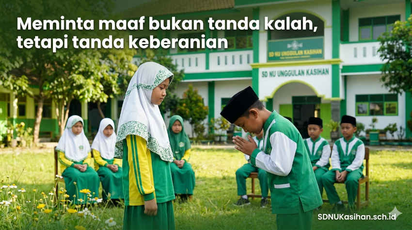 Meminta Maaf Bukan Tanda Kalah, Tetapi Tanda Keberanian